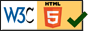 W3C HTML5 Validated